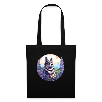 Texas Bluebonnet with Floral Spring Texas - Tote Bag - black - Front