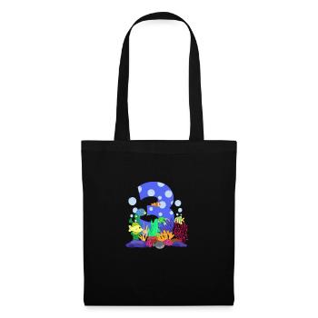 Aquarium Fish Gift - Tote Bag - black - Front