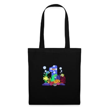 Aquarium Fish Gift - Tote Bag - black - Front