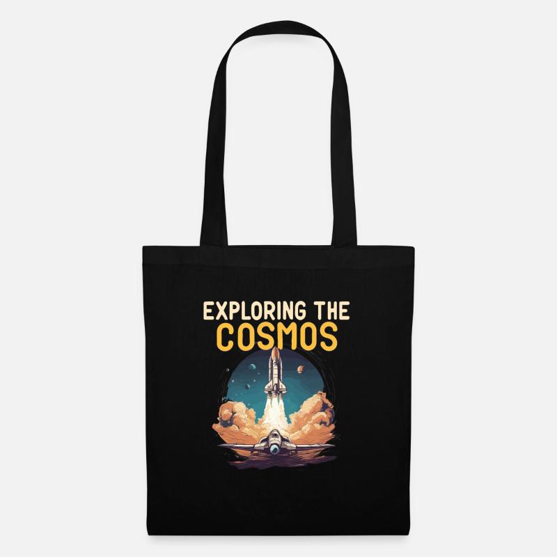 EXPLORING THE COSMOS - Stoffbeutel - Schwarz