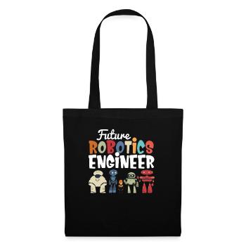 Cool Build Robot Future Robotics Engineer Kids Dro - Sac en tissu - noir - Devant