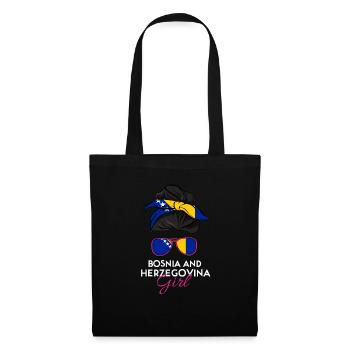 Filles de Bosnie-Herzégovine - Sac en tissu - noir - Devant