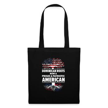 Patriote dominicain américain États-Unis - Sac en tissu - noir - Devant