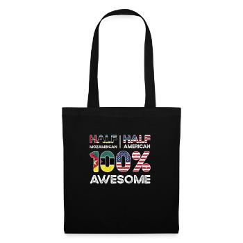 Mozambican American Patriot USA Grown Mozambique - Tote Bag - black - Front