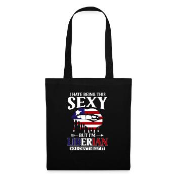 Liberia Flag Liberians - Tote Bag - black - Front