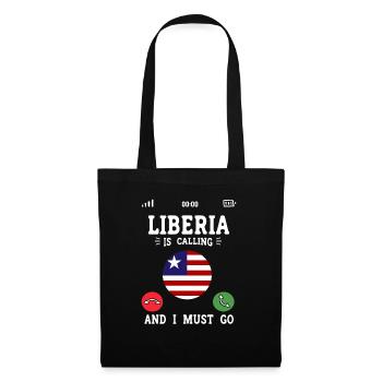 Liberia Flag Liberians - Tote Bag - black - Front