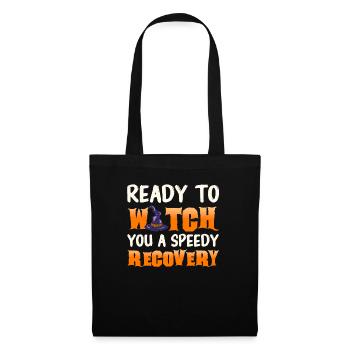 Halloween Nurse Pumpkin - Tote Bag - black - Front