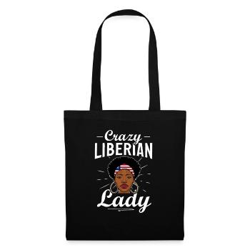 Liberia Flag Liberians - Tote Bag - black - Front