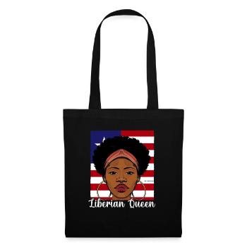 Liberia Flag Liberians - Tote Bag - black - Front