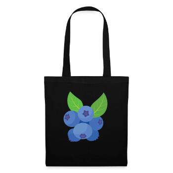 Blauberren Blauberre Geschenk - Stoffbeutel - Schwarz - Vorne