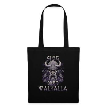 RuneCraft Gift for Norsemen Fans - Tote Bag - black - Front