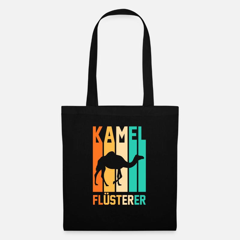 Kamel - Stoffbeutel - Schwarz