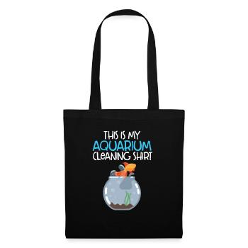 Aquarium - Sac en tissu - noir - Devant