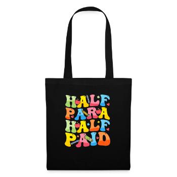 Instructeur Parapro Drôle Paraprofessionnel - Sac en tissu - noir - Devant