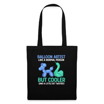 Balloon Animal Party Balloon Artist - Tote Bag - black - Front