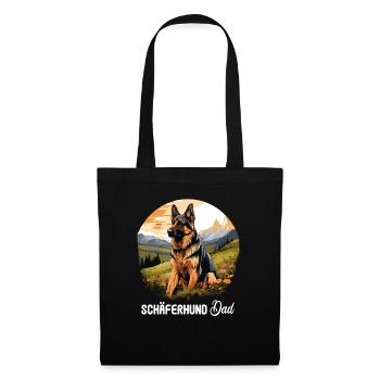 Dog Shepherd - Tote Bag - black - Front