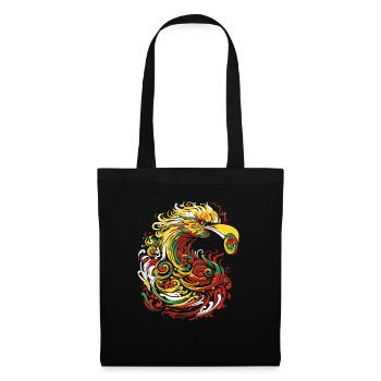 Sankofa Symbol Adinkra Ghana Pan African Colors - Tote Bag - black - Front