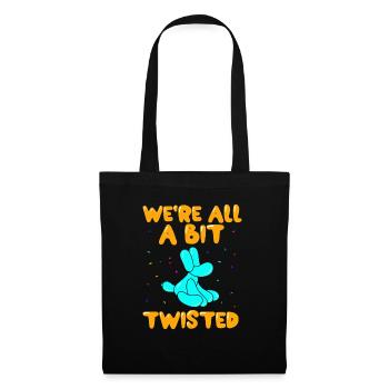 Balloon Animal Party Balloon Artist - Tote Bag - black - Front