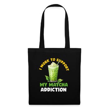 Matcha Tea Latte Lover For Green Tea Funny Matcha - Tote Bag - black - Front
