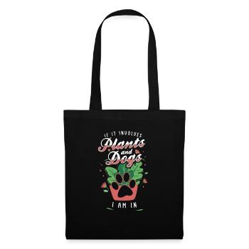 Garden and Dogs Planters Gifts Gardeners - Tote Bag - black - Front