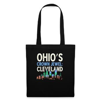 Cleveland State Ohio USA America United States - Tote Bag - black - Front