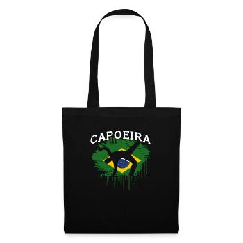 Capoeira Brazil Flag - Tote Bag - black - Front