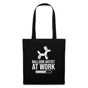 Balloon Animal Party Balloon Artist - Tote Bag - black - Front
