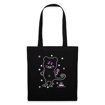 Monster Kids Lollipop Candy Fantasy Snacking - Tote Bag - black - Front