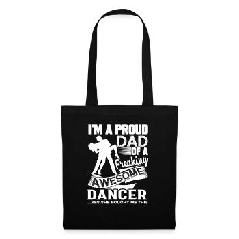 Dancer Proud Dancer Dad - Tote Bag - black - Front
