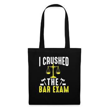 The Bar Exam Passed Funny New Lawyer Attorney - Tote Bag - black - Front