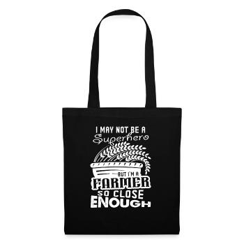 Farmer I'm A Farmer So Close Enough - Tote Bag - black - Front