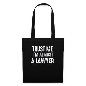 The Bar Exam Passed Funny New Lawyer Attorney - Tote Bag - black - Front