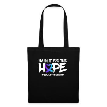 Mental Health Support Product Suicide Prevention - Tote Bag - black - Front