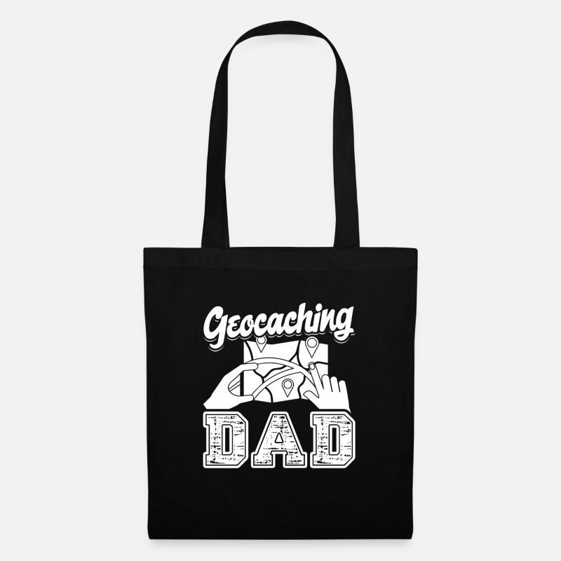 Geocaching Geocaching Dad - Tote Bag - black