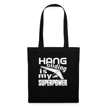 Hang Gliding Hang gliding Is My Superpower - Tote Bag - black - Front