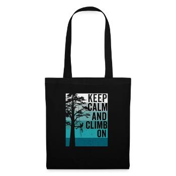 Arborist Tree Surgeon Woodworker Funny Logger - Tote Bag - black - Front