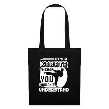 Karate It's A Karate Thing - Tote Bag - black - Front