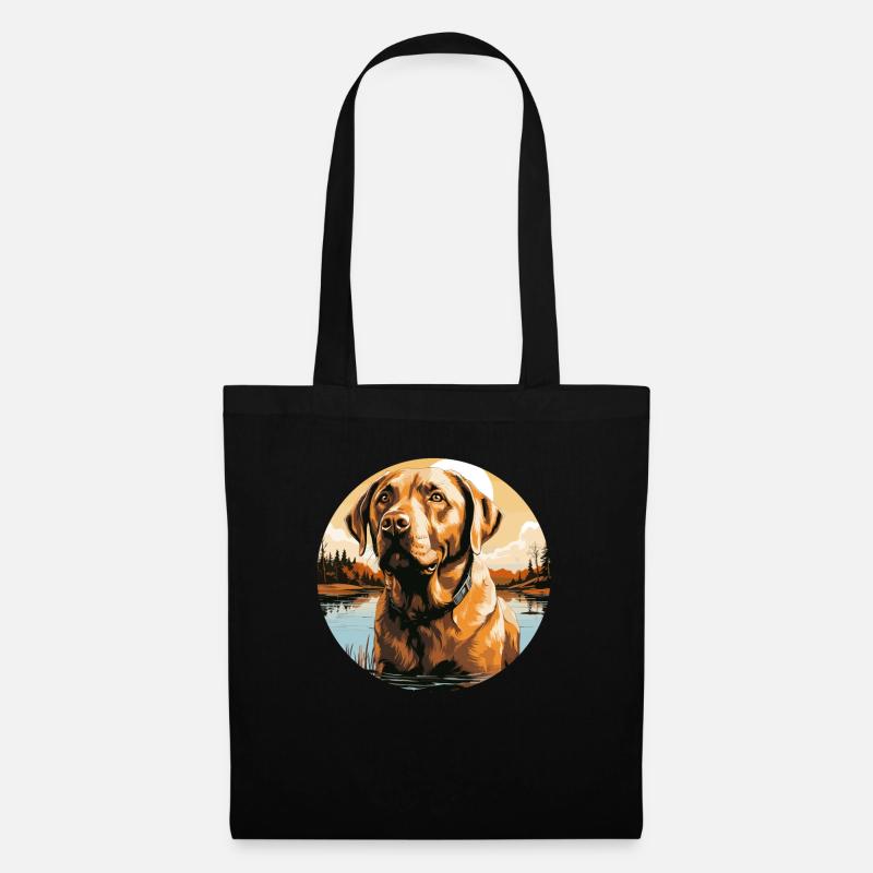 Labrador - Tote Bag - black