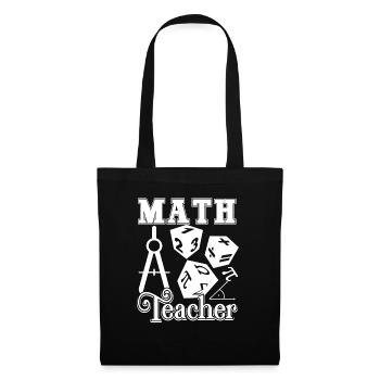 Proud To Be A Math Teacher - Tote Bag - black - Front