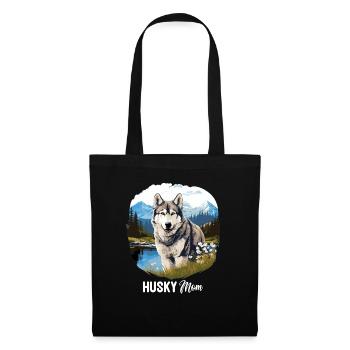 Husky - Tote Bag - black - Front