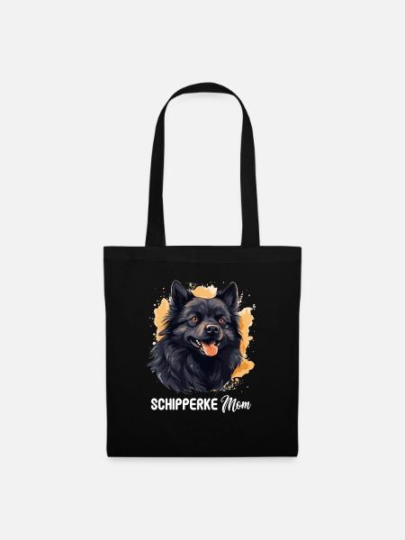 Schipperke - Stoffbeutel - Schwarz