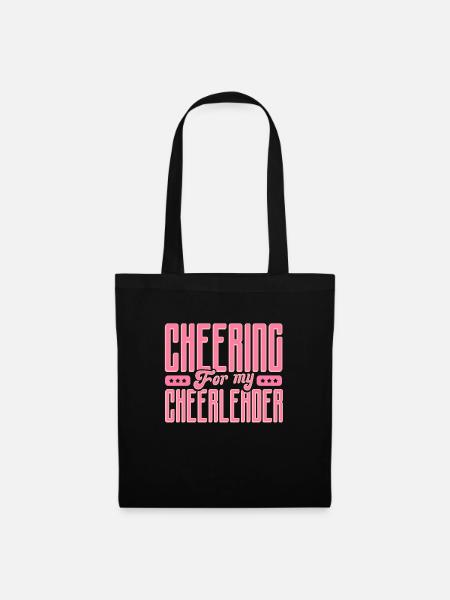 Cheer Mom Cheerleading Cheerleading Mom - Kangaskassi - musta