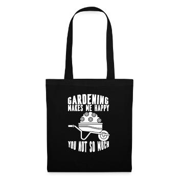 Garden Hobby Gardener Gardening Gardening Gardener - Tote Bag - black - Front