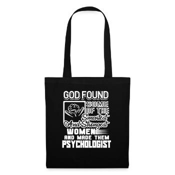 Psychologist Strongest Women Psychologists - Tote Bag - black - Front