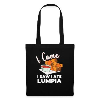 Philippines Lumpia Lover Filipino Food - Tote Bag - black - Front