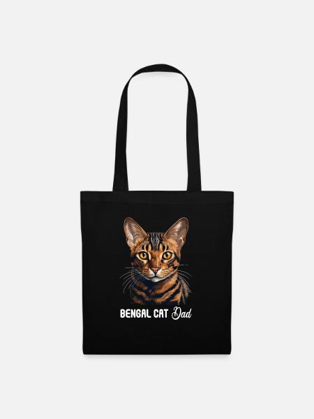 Bengal Cat - Stoffbeutel - Schwarz
