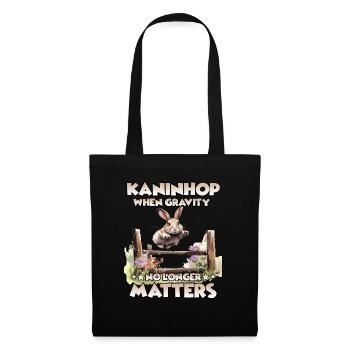 JumpJoy Kaninhop training for your rabbit - Tote Bag - black - Front