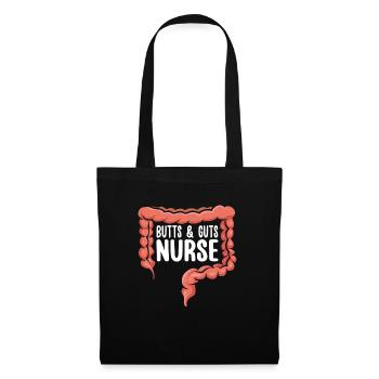 Gastro-entérologie Endoscopie Coloscopie - Sac en tissu - noir - Devant