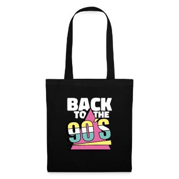 back to the 90 ́s - Tote Bag - black - Front