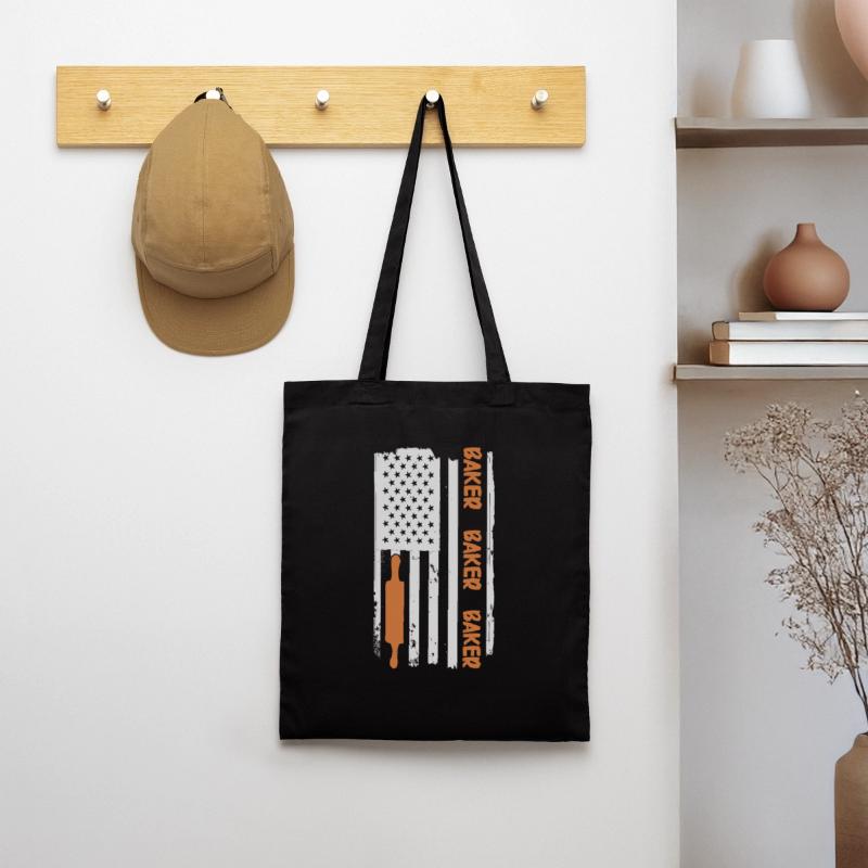 Baking Bread Bakery Bakery Bread Making Tote Bag